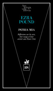 ARS_Ezra Pound_Patria Mia_COUV
